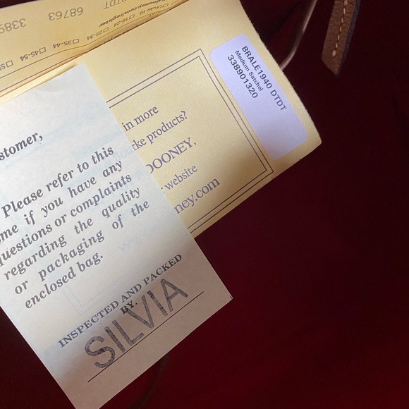 💌SOLD💌 New Dooney & Bourke Raleigh Satchel - Picture 10 of 11